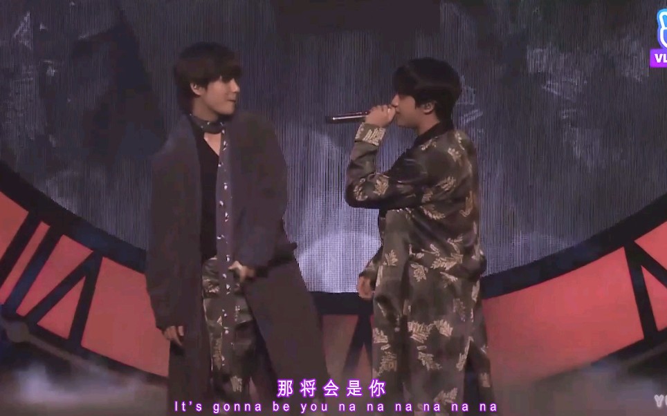 【BTS】《非你不可》现场超清中字｜最后的挑下巴杀死我得了