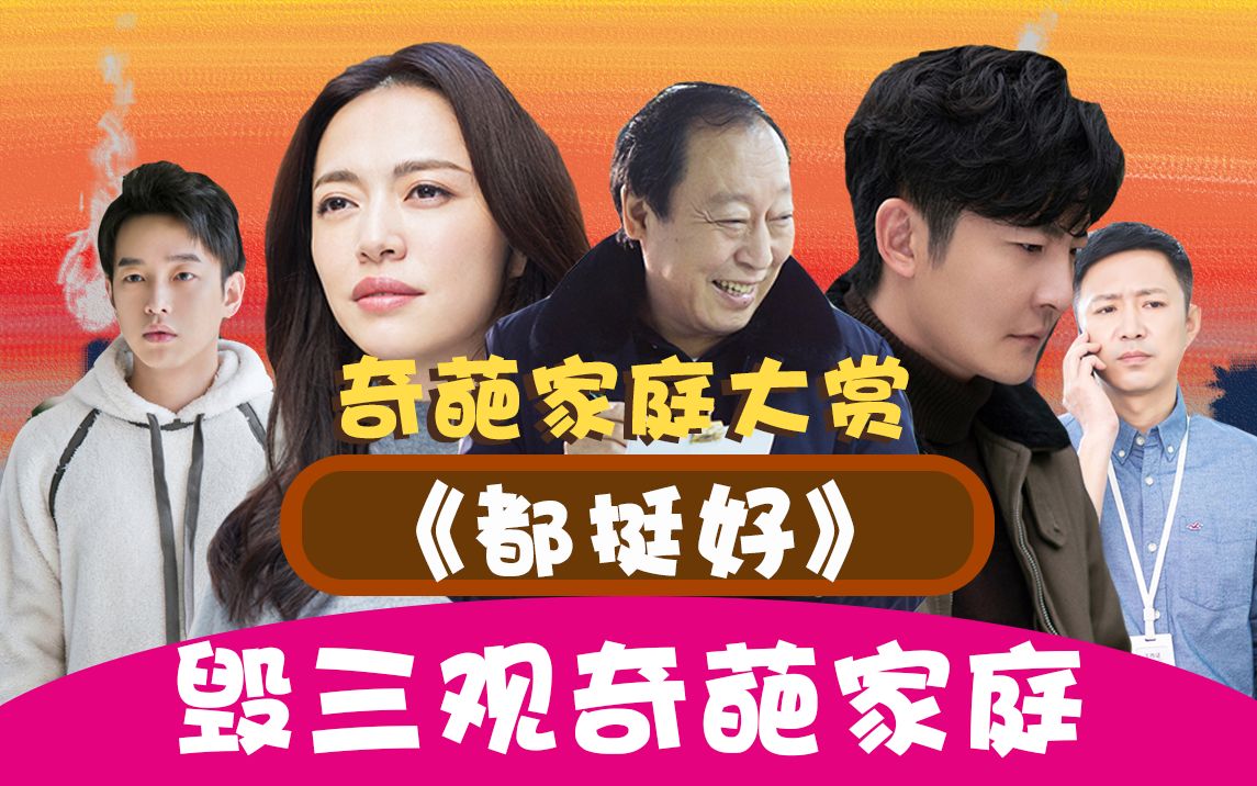 【老邪解说】史上最奇葩家庭，我的家人是奇葩之《都挺好》，麻雀虽小五毒俱全