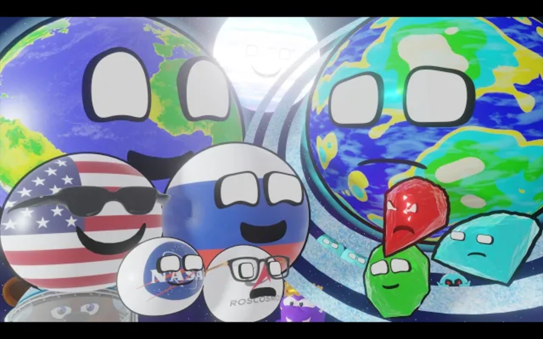 【3D天体球】地球流浪到新星系的后续