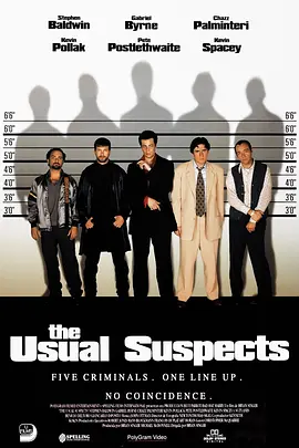 非常嫌疑犯 The Usual Suspects海报